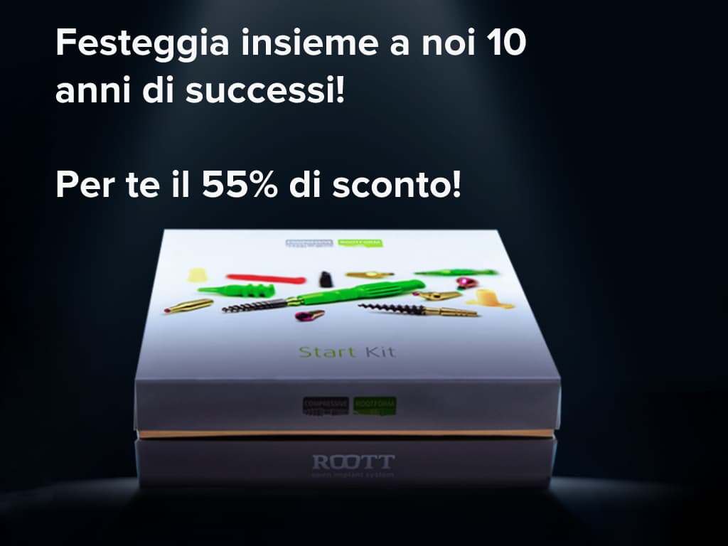 impianti al 55% di sconto